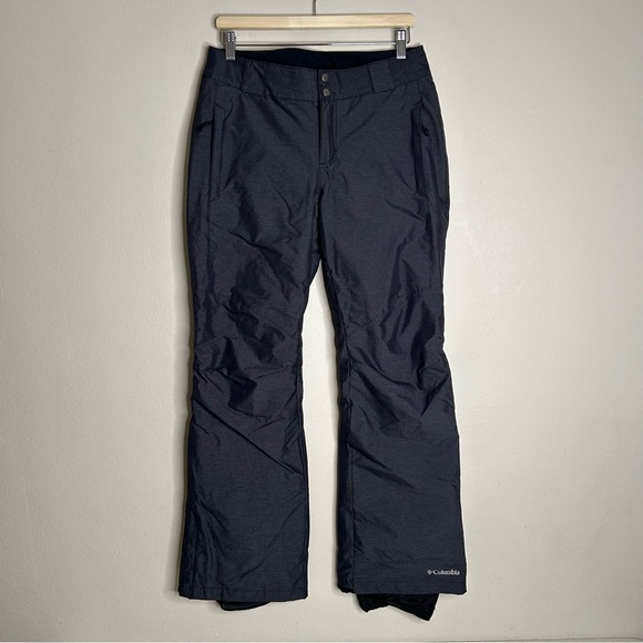 Columbia Women Omni-Tech Snow Pants Insulated Black size M Regular - Picture 1 of 11